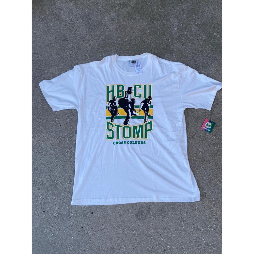 Cross Colours HBCU STOMP T-shirt
